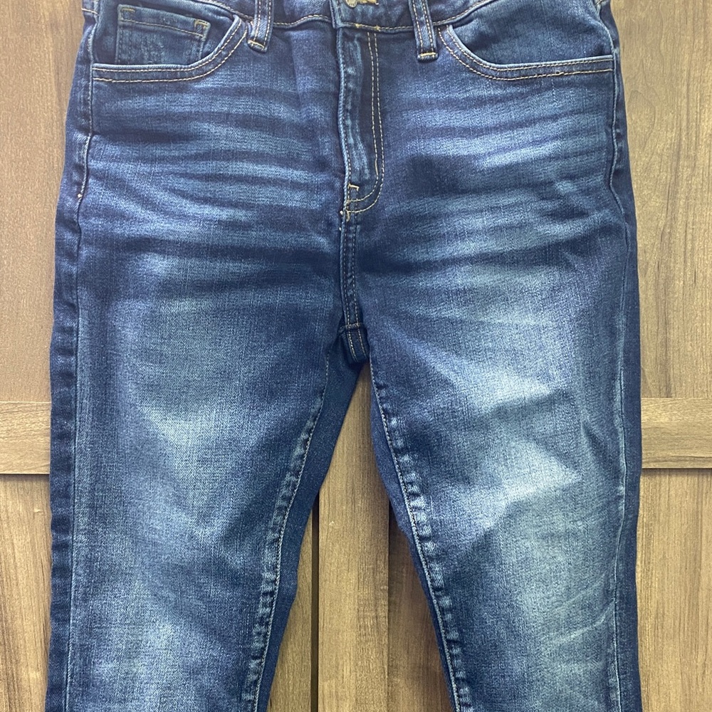 Kancan Signature Distressed Blue Jeans Mid-rise Ankle Skinny Women’s Size 26 - Picture 4 of 14